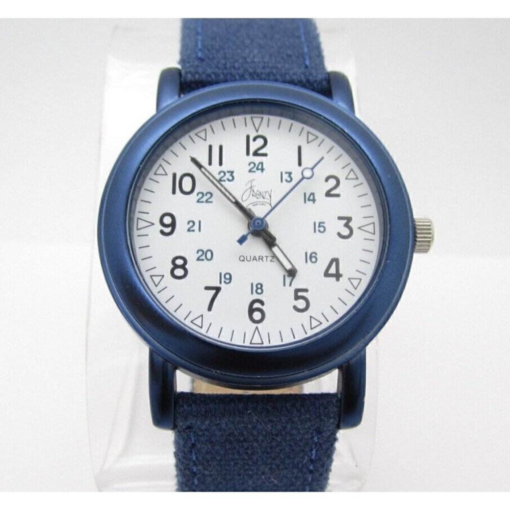 Women's‎ Frenzy New York Quartz WR Analog 38mm Dial Causal Round Watch (F223)